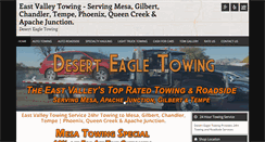 Desktop Screenshot of deserteagletowing.com